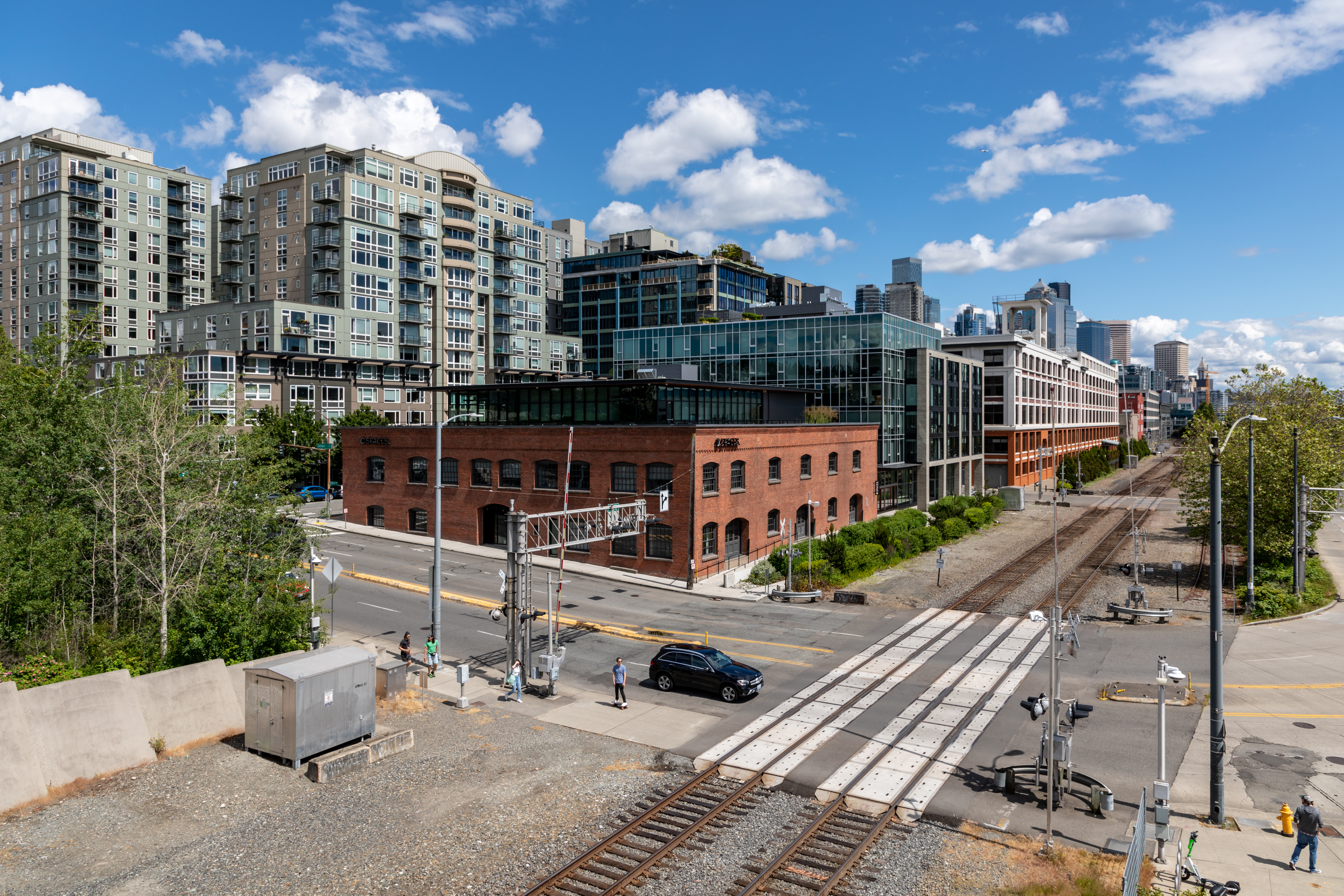 Belltown viewed from Olympic Sculpture Park