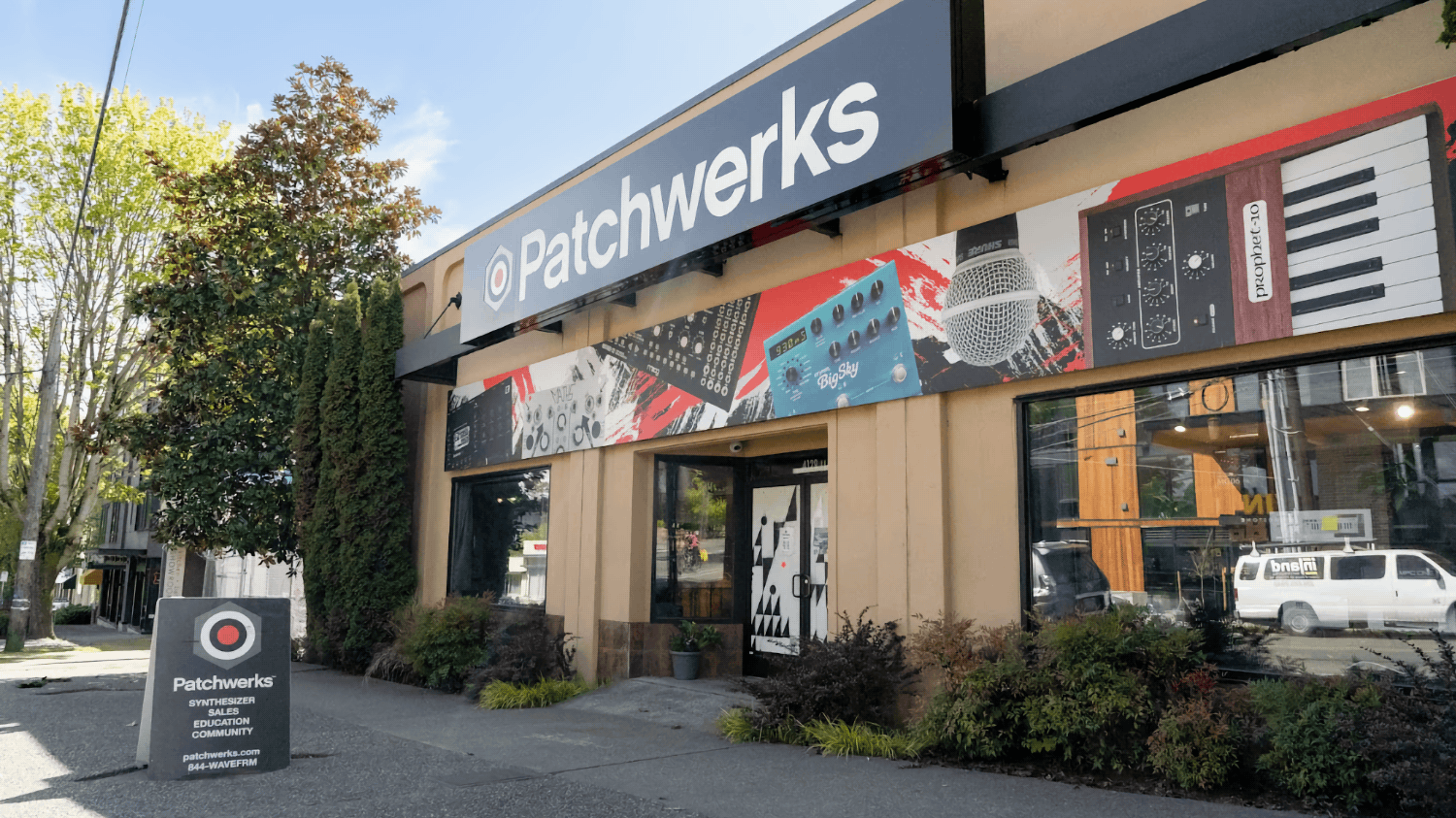 Patchwerks storefront in Seattle